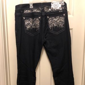 Miss me dark denim jeans